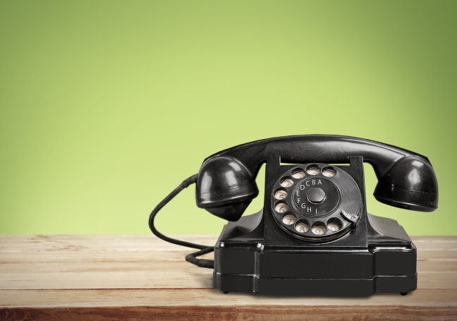 Old telephone - Shutterstock